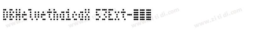 DBHelvethaicaX 53Ext字体转换
